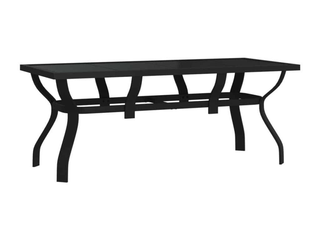 Table, 180 x 80 x 70 cm, noire