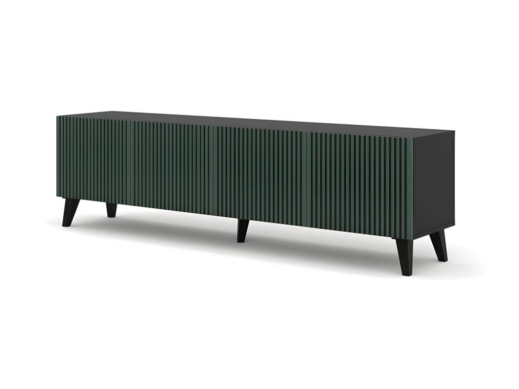 Meuble TV, 200 x 42 x 56 cm, vert