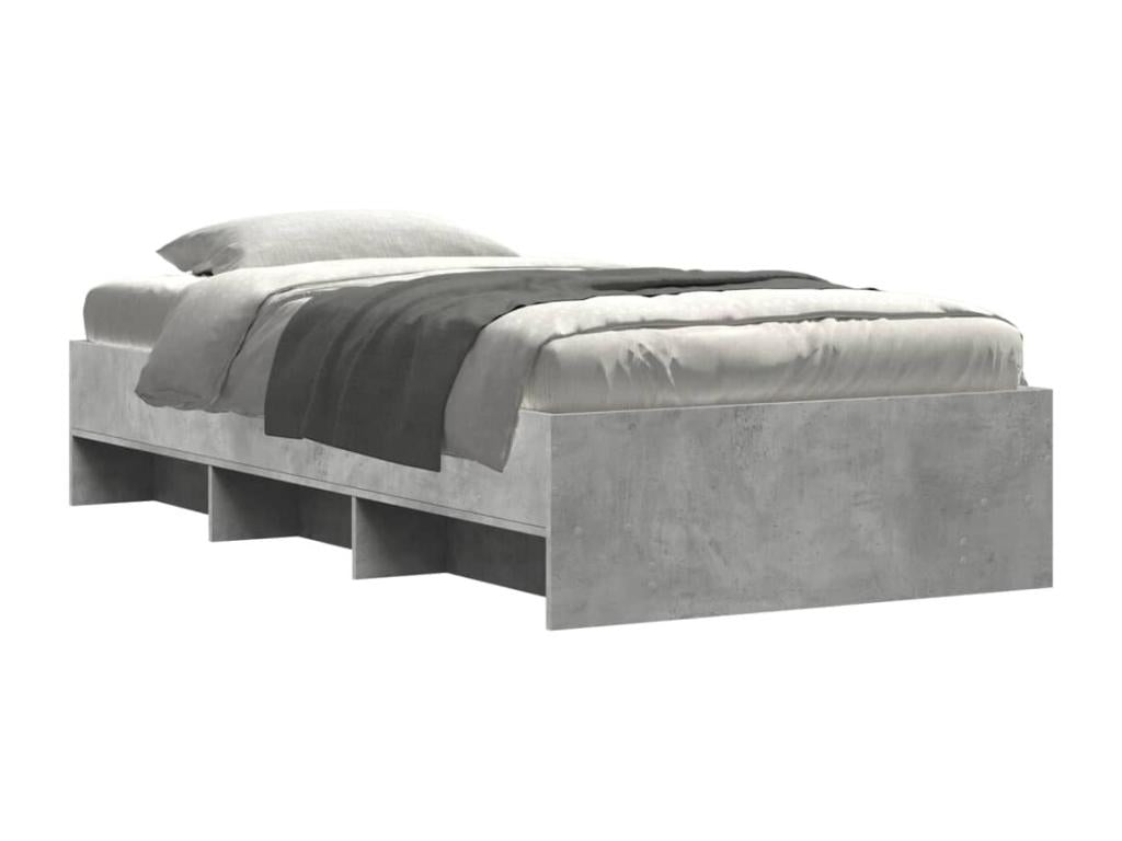 Matelas, 90 x 200 cm, gris