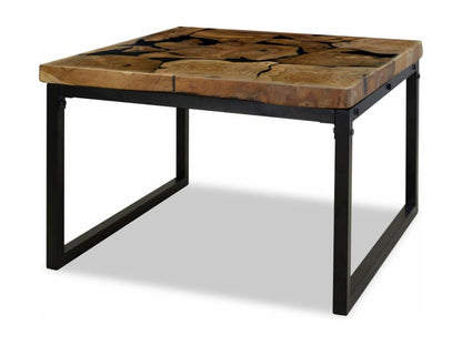 Table basse, 60 x 60 x 40 cm, noire