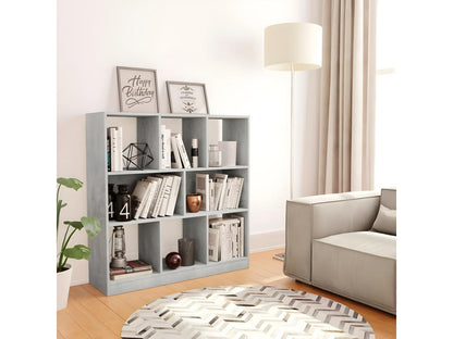 Bibliothèque, 97,5 x 29,5 x 100 cm, grise