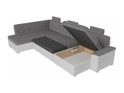 Canapé avec rangement, 350 x 205 x 101 cm, bleu