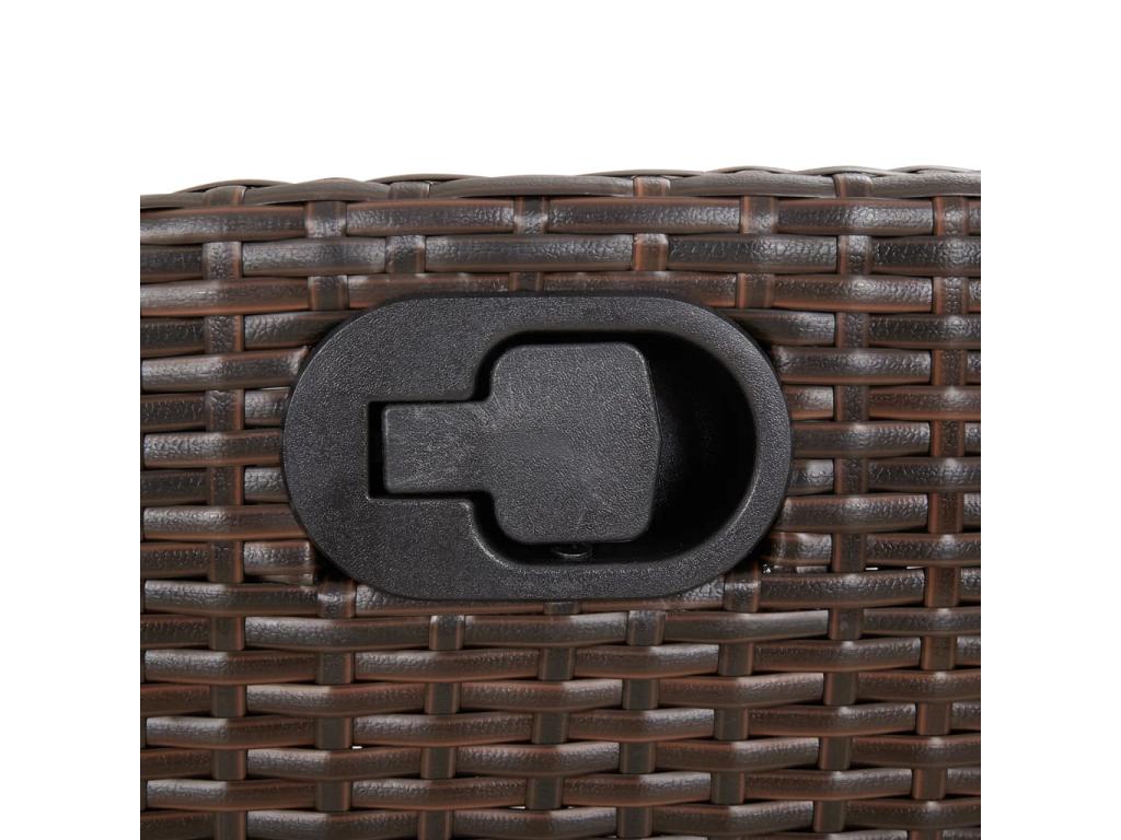 Produit en résine tressée, marron