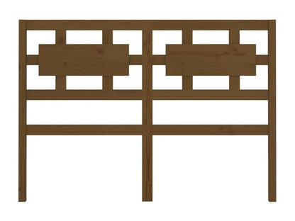 Cadre de lit en bois massif, 145,5 x 4 x 100 cm, marron