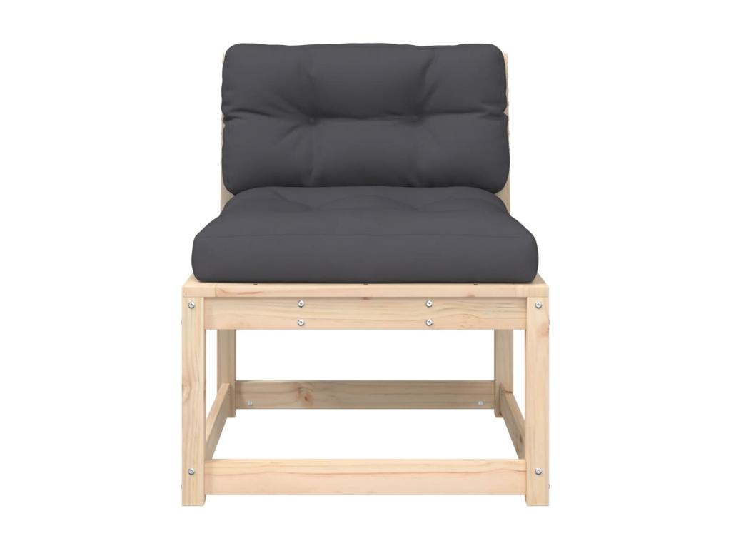 Canapé en pin clair naturel