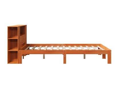 Matelas en bois de pin, 140 x 200 cm, marron
