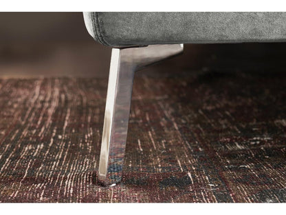 Cadre de lit en velours