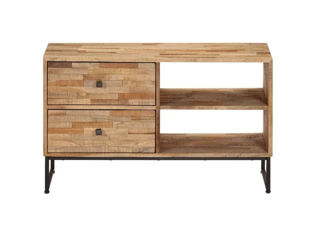 Meuble TV, 90 x 30 x 55 cm, marron