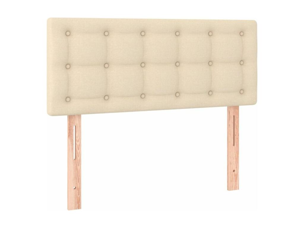 Matelas en tissu, 90 x 200 cm, blanc