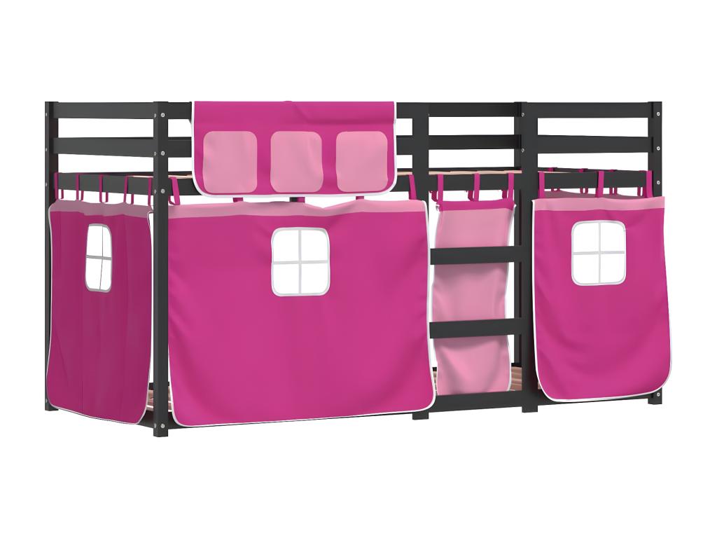 Cadre de lit en pin, 90 x 190 cm