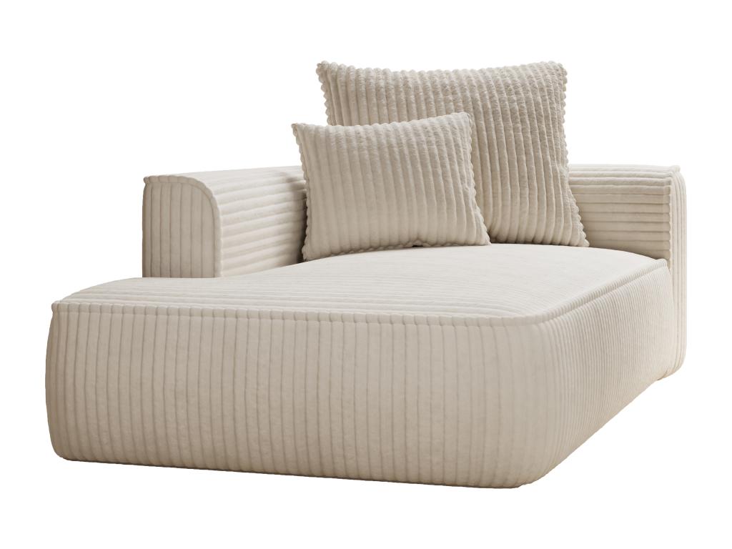 Produit en velours, beige