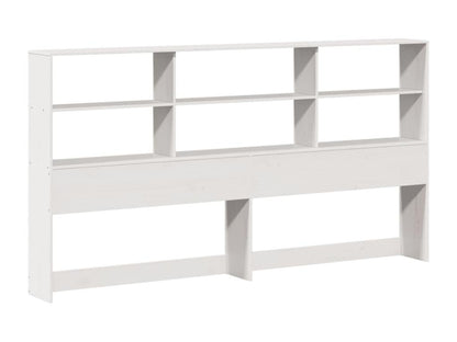 Matelas en bois de pin, 180 x 200 cm, blanc