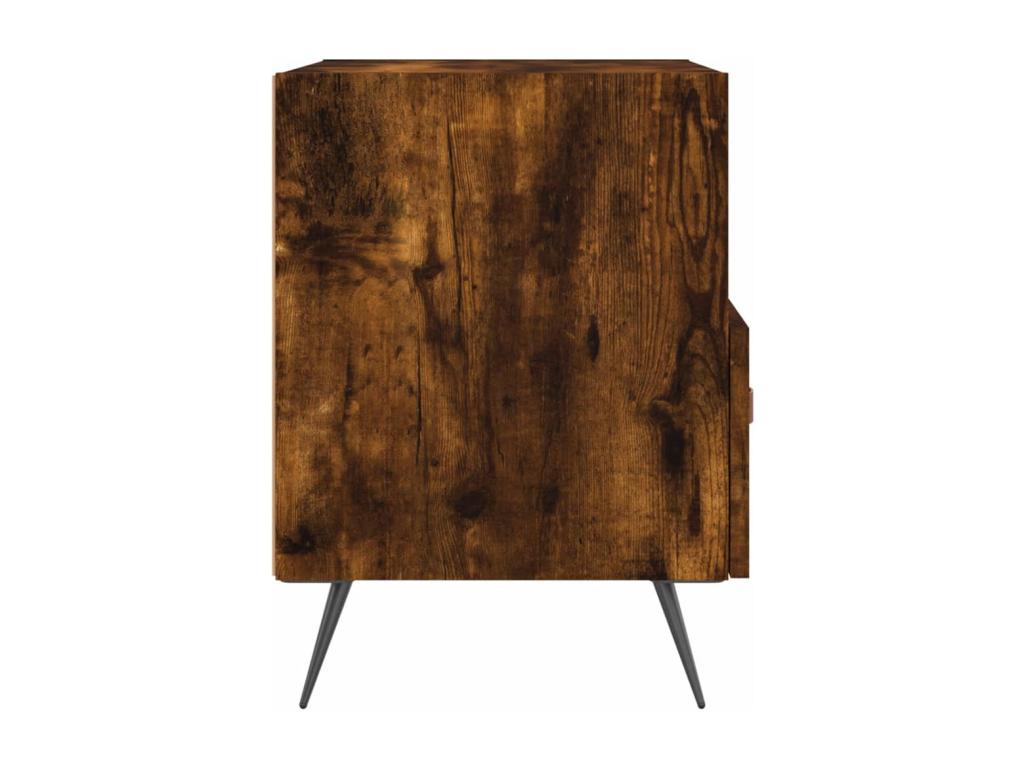 Table en bois composite, 40 x 35 x 47,5 cm, marron