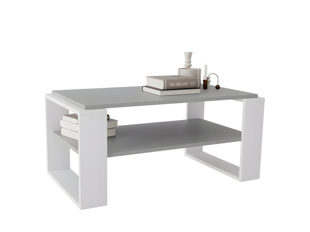 Table basse blanche