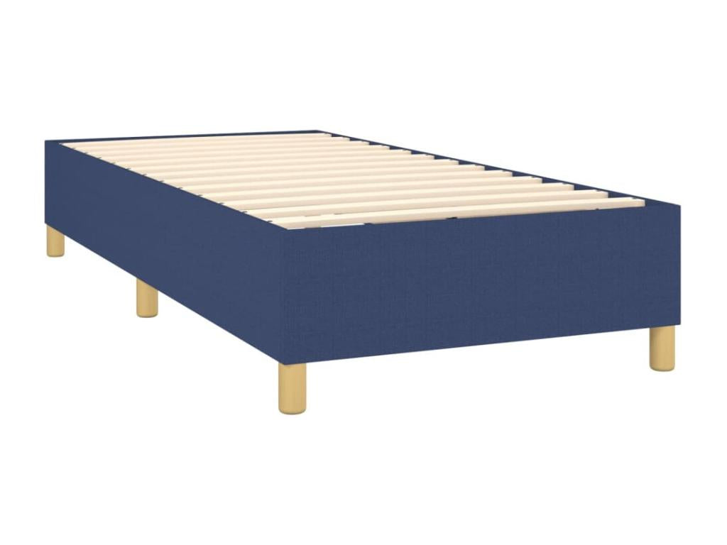 Matelas en tissu, 90 x 190 cm, bleu