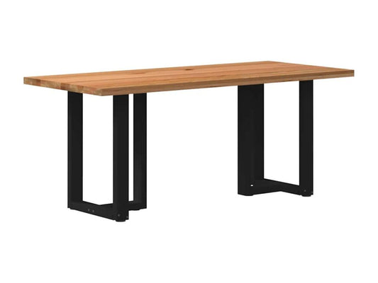 Table en chêne, marron