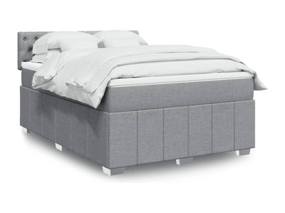 Matelas en tissu, 160 x 200 cm, gris