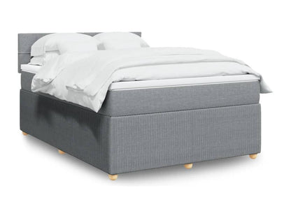 Matelas en tissu, 160 x 200 cm, gris