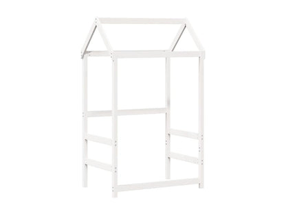 Cadre de lit en pin, 90 x 200 cm, blanc